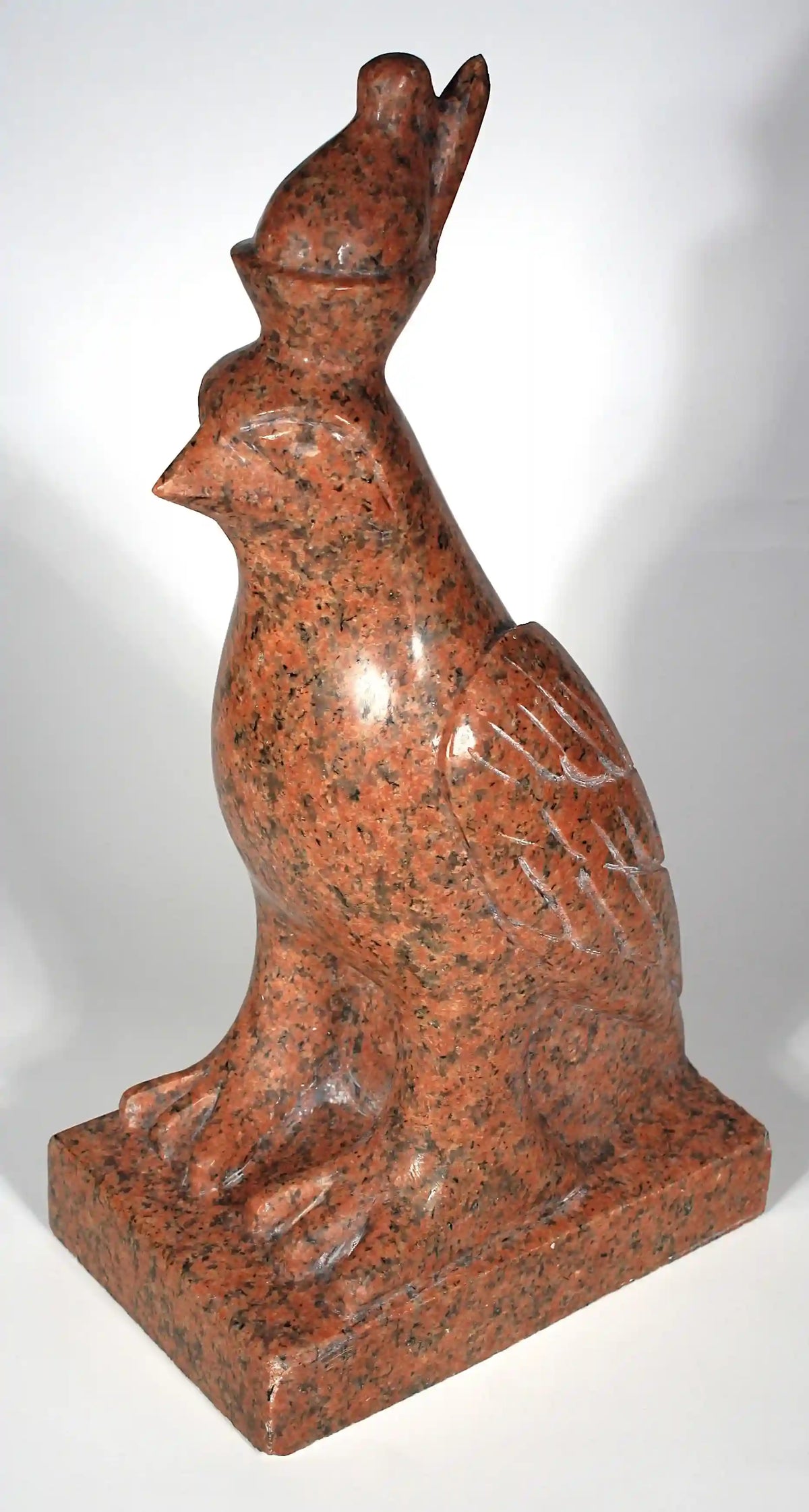 temple stone tower, horus Egyptian god carving, horus statue, Egyptian god statue