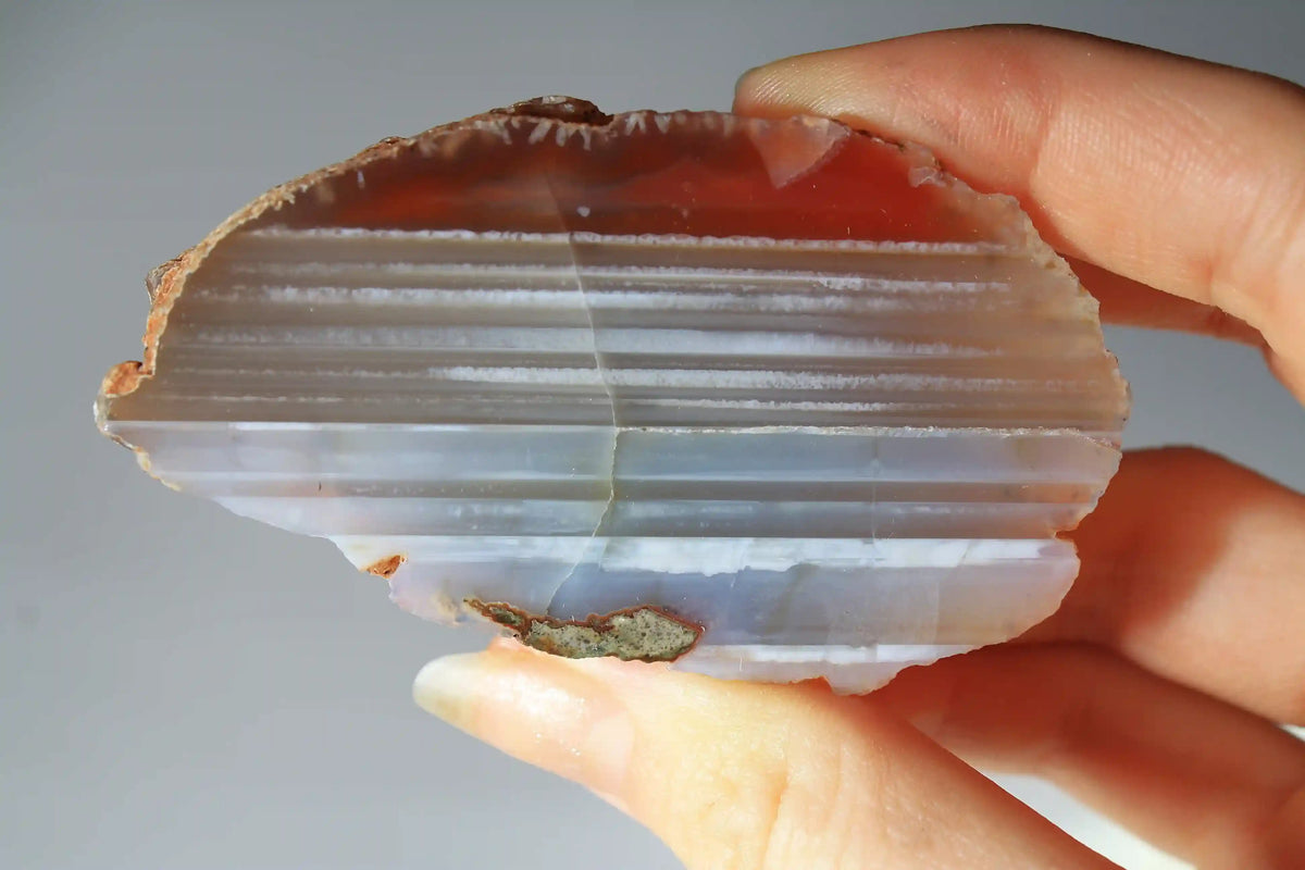 Swazi Agate Pair with Banding