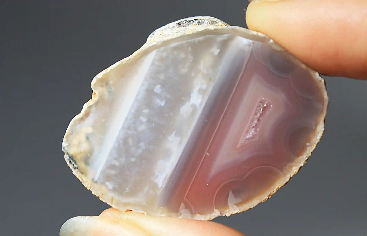 Swazi agate, agate pairs, swazi agate pair, orange swazi agate, white swazi agate, pink swazi agate, purple swazi agate, collectors swazi agate, pastel agate , pastel swazi agate