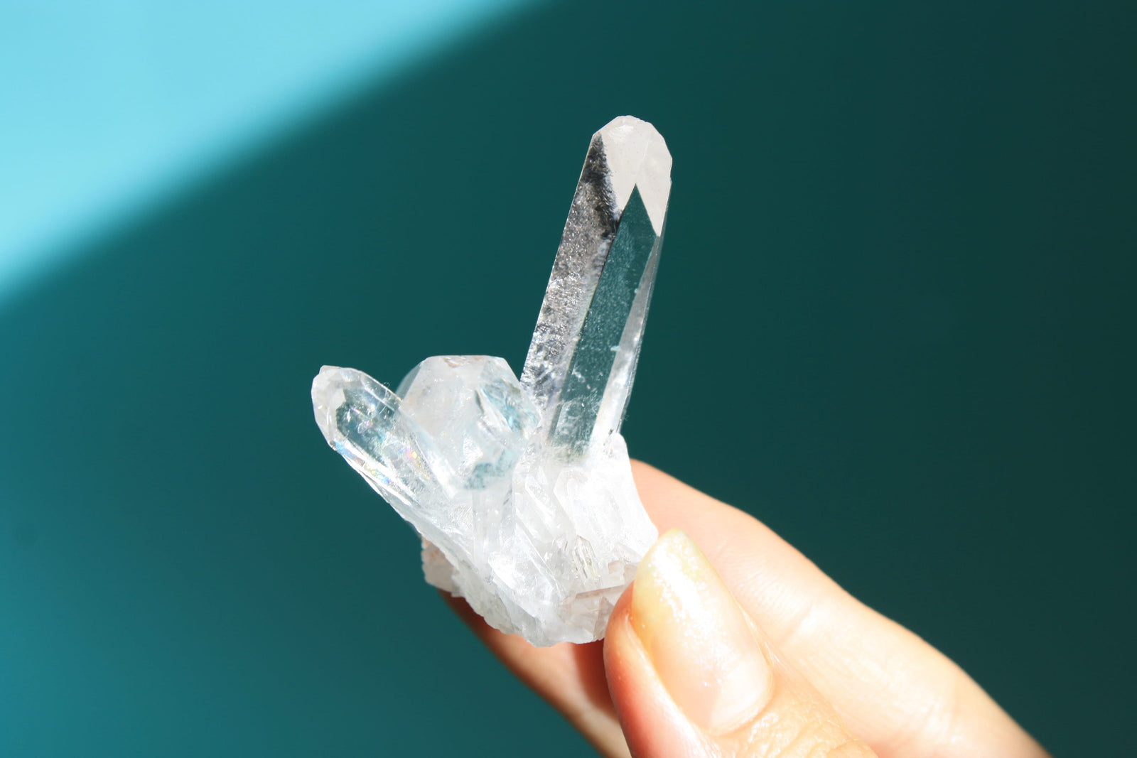 Zeca de souza clear quartz cluster