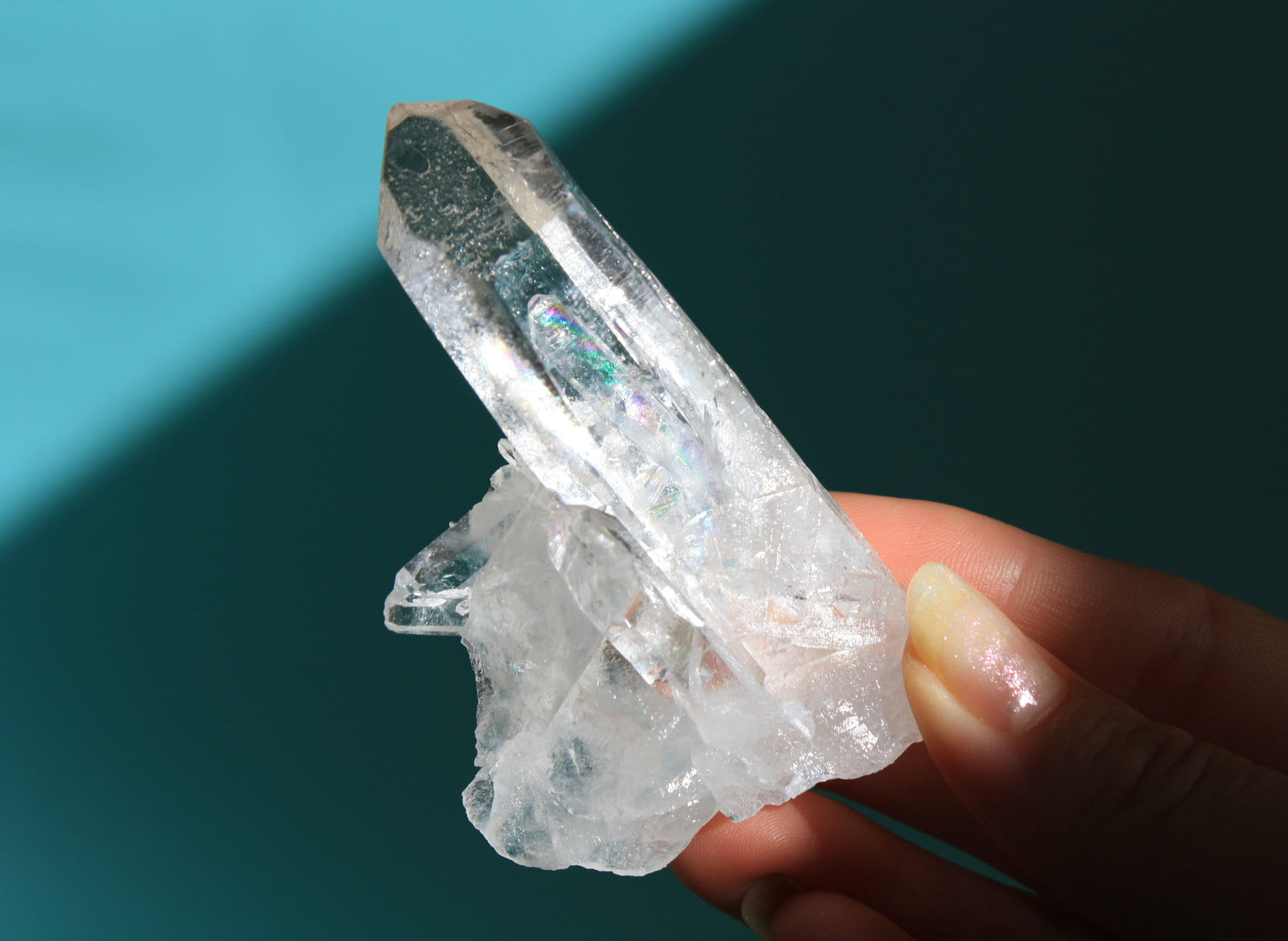 Zeca de souza quartz cluster from Canadian crystal store
