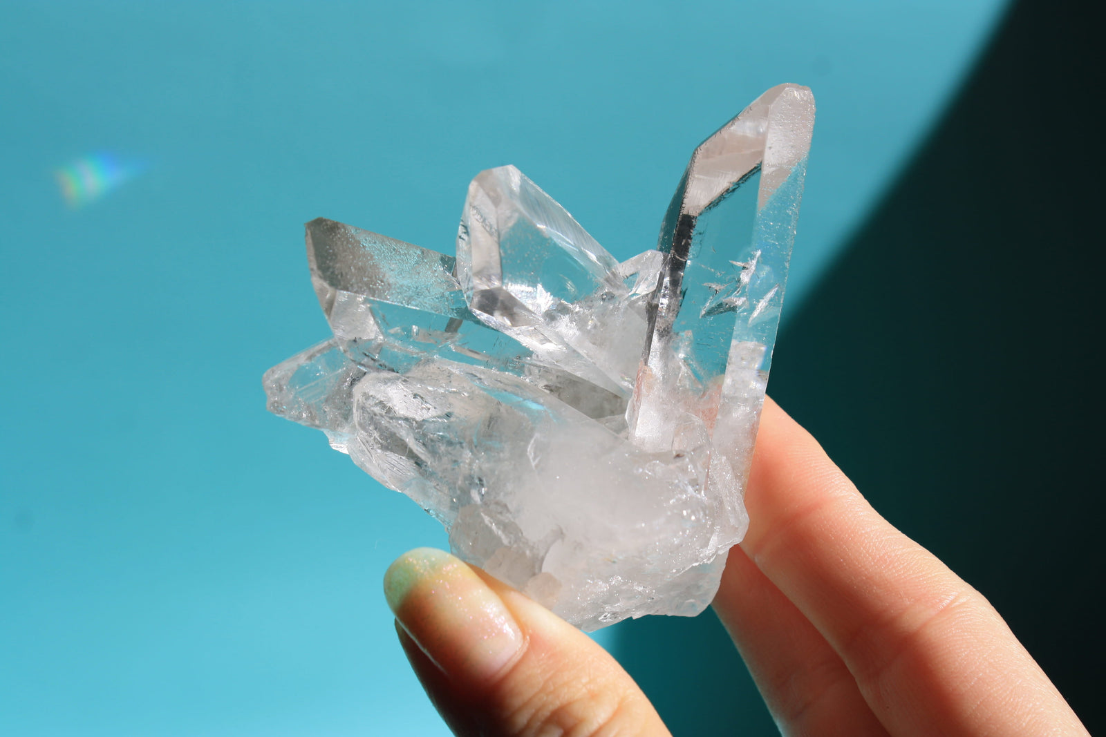 Zeca de souza quartz cluster from Canadian crystal store