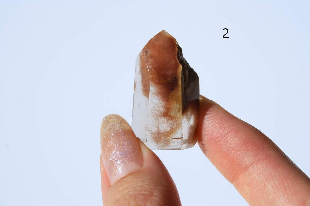 Rare Red Amphibole Towers from Bahia, Brazil | POWERFUL Angelic Communication | Amphibole Quartz | Angel Hair Quartz | Angel Wing