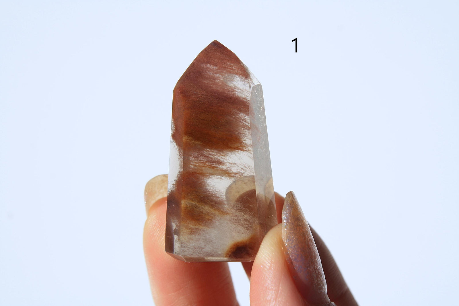 Rare Red Amphibole Towers from Bahia, Brazil | POWERFUL Angelic Communication | Amphibole Quartz | Angel Hair Quartz | Angel Wing